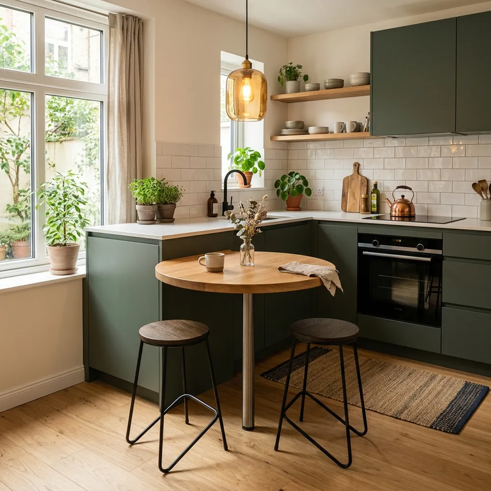A beautifully styled how to add storage without bulky furniture without buying everything new showcasing apartment-scale sofas and floating TV consoles.