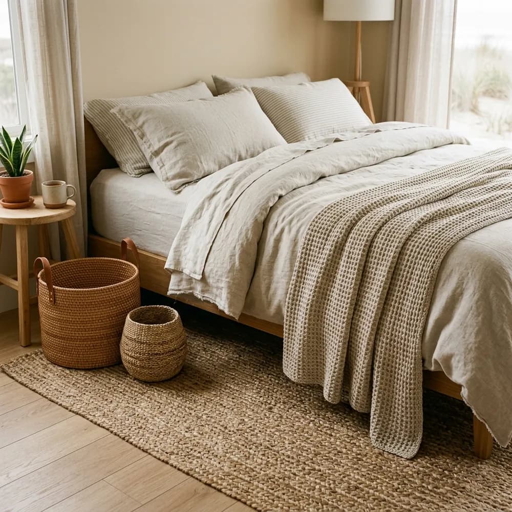 A beautifully styled sage green color palette ideas for a cozy small home showcasing curated color harmony and 60-30-10 color rule.