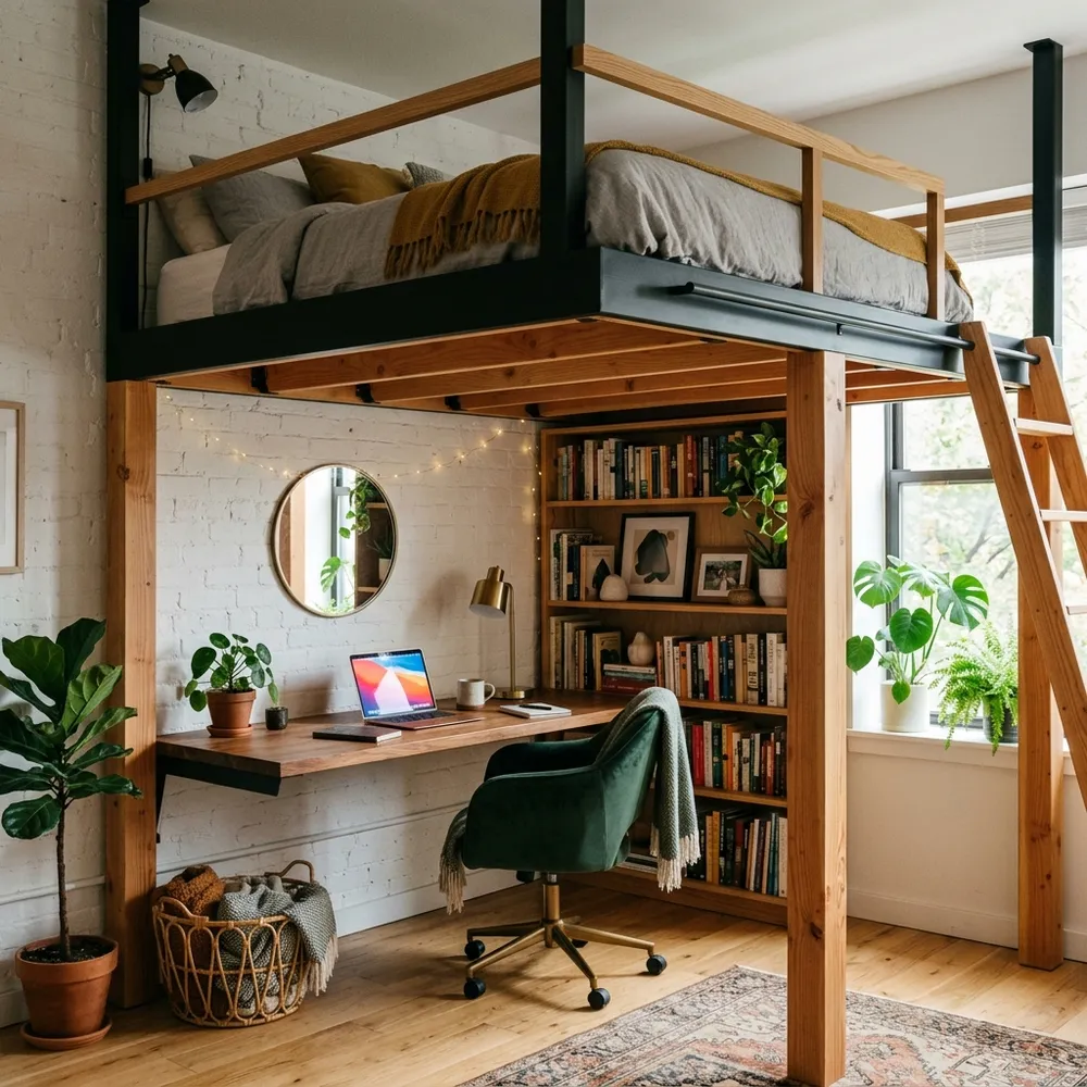 25 Small Bedroom Layout Ideas with a Desk and Bed modern bedroom decor inspiration