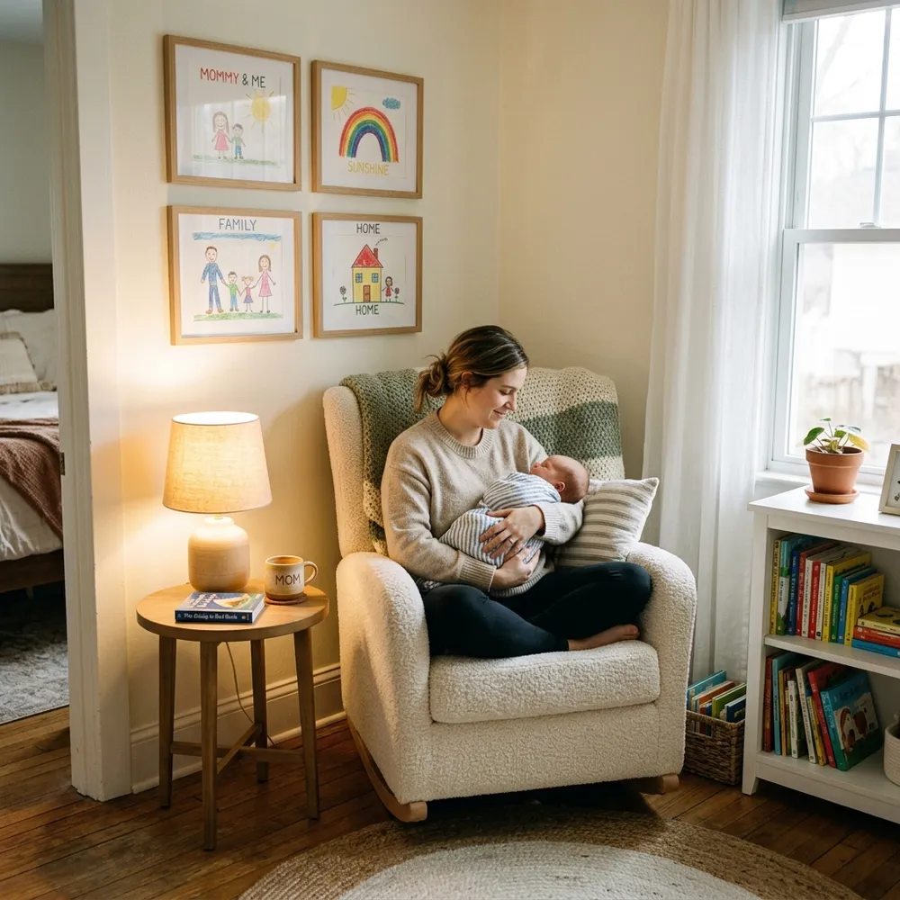 A beautifully styled 35 smart ways to store paper clutter in a small home showcasing decluttering systems and hidden multi-zone storage.