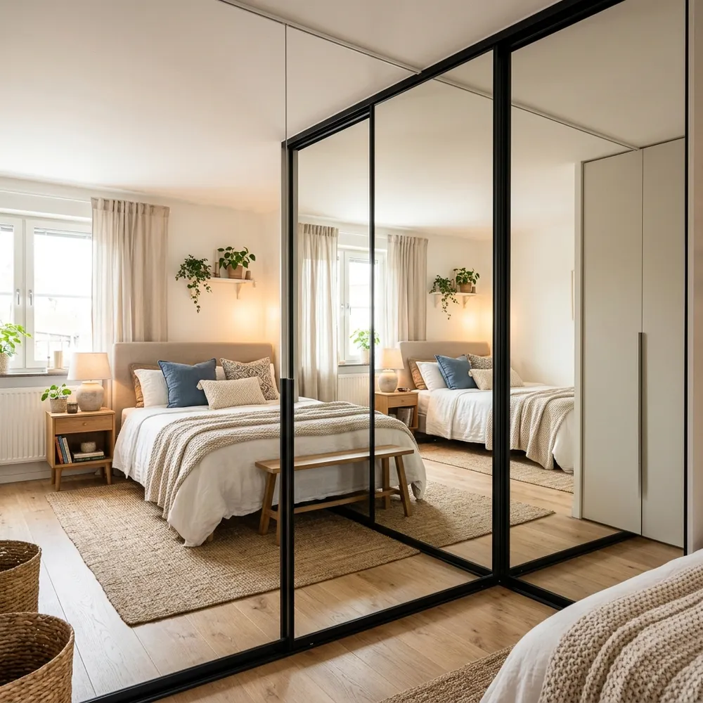 39 Small Bedroom Layout Ideas with a Wardrobe Wall modern bedroom decor inspiration