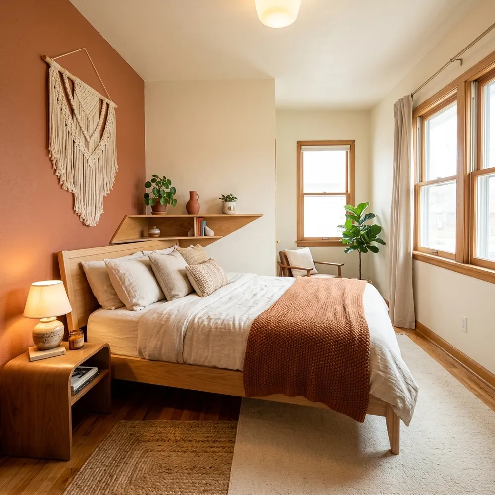 Cozy and functional Clay Small Bedroom Ideas for a Calm Cozy Look decor inspiration