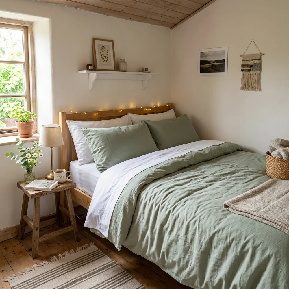Small Bedroom Makeover Ideas with Amazon-friendly Finds featuring cozy design and layout