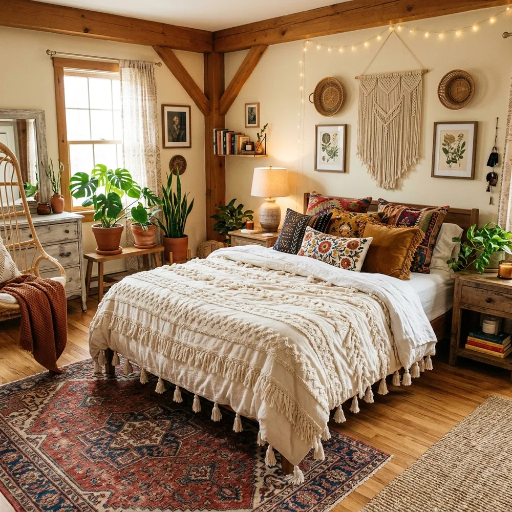 High-end interior design layout for terracotta and beige color palette ideas for small homes featuring warm vs cool undertone balancing.
